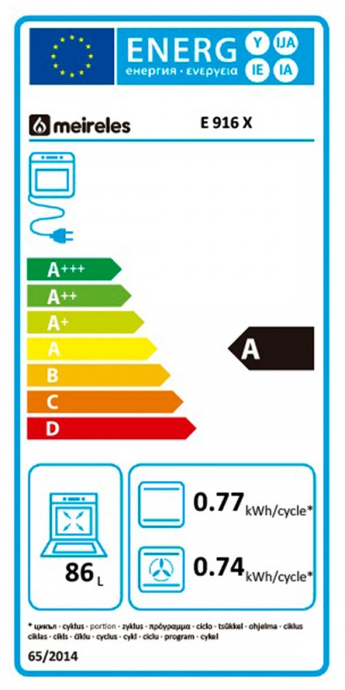 Classe de Eficincia Energtica A A