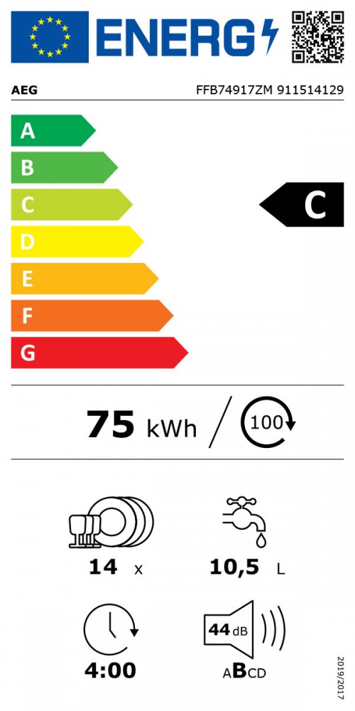 Classe de Eficincia Energtica C C