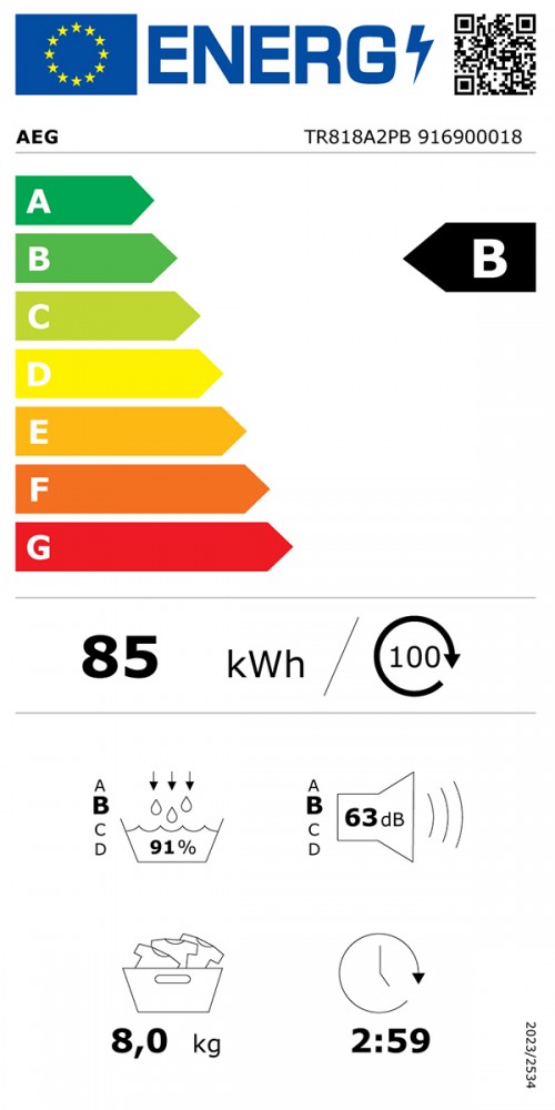 Classe de Eficincia Energtica B B