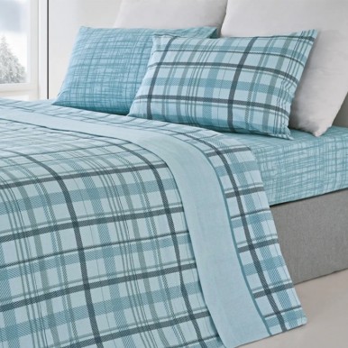 Jogo cama flanela JOM Xadrez