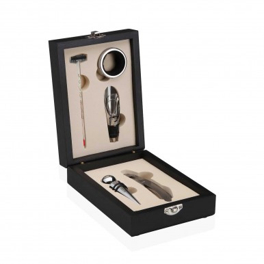 Conjunto 5 acessórios vinhos JOM 2122-0104 Conjunto 5 acessórios vinhos JOM 2122-0104