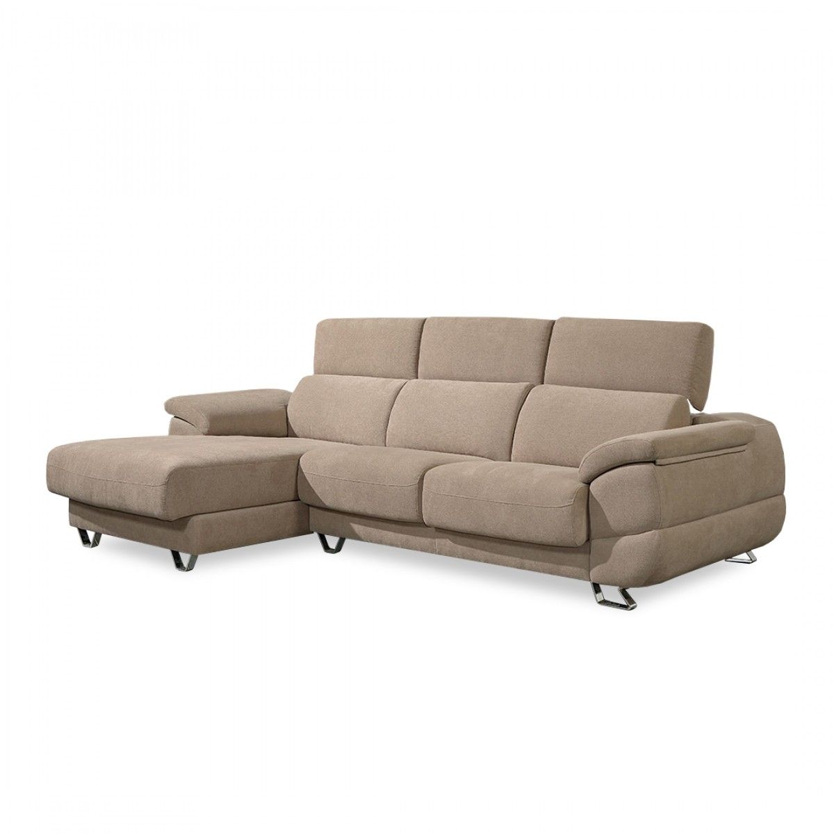 Sofá com Chaise Longue Ortiz Dalmata JOM